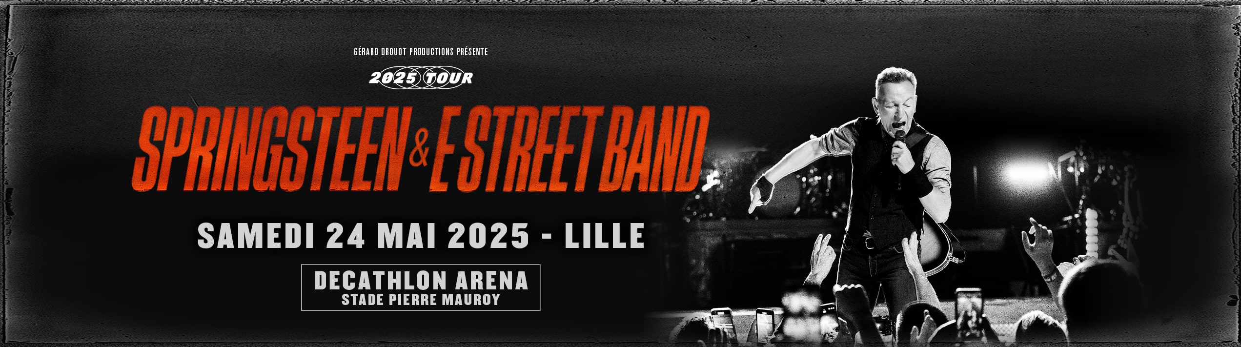 BRUCE SPRINGSTEEN EN CONCERT LE 24 MAI 2025