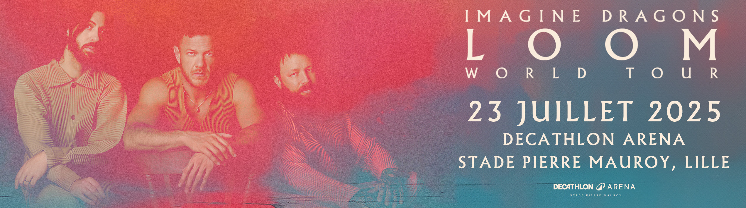 IMAGINE DRAGONS EN CONCERT LE 23 JUILLET 2025