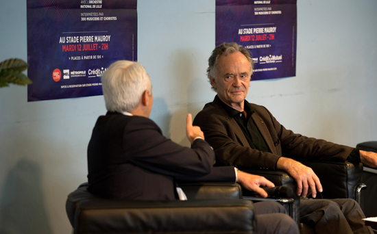1 an après, Jean-Claude Casadesus revient au Stade Pierre-Mauroy !