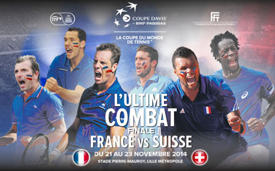 Finale de la Coupe Davis : France - Suisse