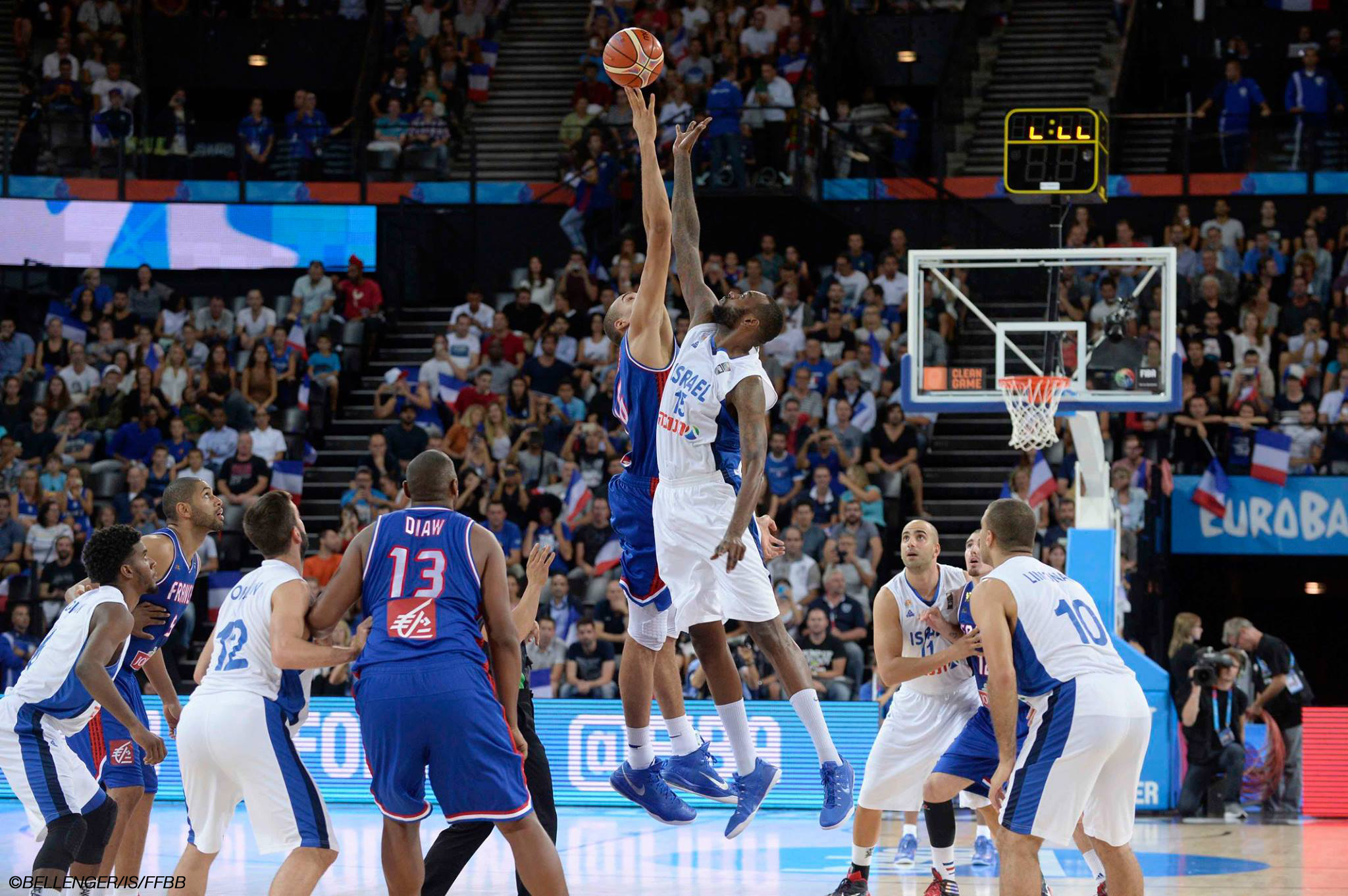 La France en 8èmes de finale de l&#039;EuroBasket2015